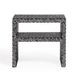 Derry Black Open Nightstand