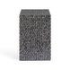 Derry Black Open Nightstand