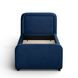 Briella Navy Blue Performance Velvet Upholstered Panel Storage Trundle Bedroom Set