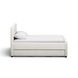 Briella Cream Performance Velvet Twin Upholstered Panel Storage Trundle Bed