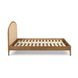 Mico Natural King Panel Bed