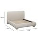 Rayne Cream Queen Upholstered Panel Bed