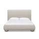 Rayne Cream Queen Upholstered Panel Bed