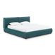 Mel Teal King Panel Bed