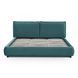 Mel Teal King Panel Bed