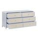 Patty Pastel Blue 6 Drawer Dresser