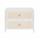 Patty White 2 Drawer Nightstand