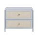 Patty Pastel Blue 2 Drawer Nightstand