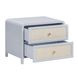 Patty Pastel Blue 2 Drawer Nightstand