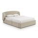 Corey Taupe Performance Fabric Upholstered Storage Panel Bedroom Set