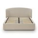 Corey Taupe Performance Fabric Upholstered Storage Panel Bedroom Set