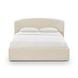 Corey Cream Performance Fabric Upholstered Storage Panel Bedroom Set