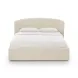 Corey Cream Performance Fabric Upholstered Storage Panel Bedroom Set