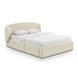 Corey Cream Performance Fabric Upholstered Storage Panel Bedroom Set