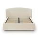Corey Cream Performance Fabric Upholstered Storage Panel Bedroom Set