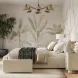 Corey Cream Performance Fabric Upholstered Storage Panel Bedroom Set
