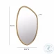 Mika Gold Wall Mirror