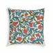 Tulip Embroidered Floral Square Accent Cushion Cover