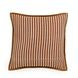 Kora Terracotta Throw Pillow Cover