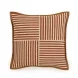 Kora Terracotta Throw Pillow