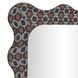 Charlene Biologic Print Rectangular Wall Mirror