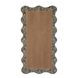 Charlene Watercolor Print Rectangular Squiggle Wall Mirror