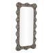 Charlene Watercolor Print Rectangular Squiggle Wall Mirror