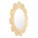 Coralie Natural Round Wall Mirror