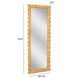 Bama Natural Rectangular Wall Mirror
