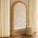 Bama Natural Arched Wall Mirror