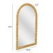 Bama Natural Arched Wall Mirror