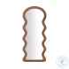 Rhodes Cinnamon Velvet 70" Floor Mirror