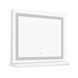 Lola Transparent 25" Rectangular Vanity Mirror with LED Panel