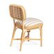 Dorine Khaki and White Performance Fabric Upholstered Dining Chair