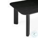 Jodie Black Ash 68" Rectangular Dining Table