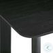 Jodie Black Ash 68" Rectangular Dining Table