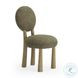Sulley Olive Green Performance Basketweave Dining Chair
