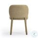 Foxy Honey Textured Performance Fabric Dining Chair