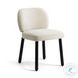 Foxy Cream Performance Basketweave Chenille Dining Chair