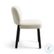 Foxy Cream Performance Basketweave Chenille Dining Chair
