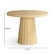 Meri Natural 41" Round Dining Table