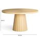 Meri Natural 56" Round Dining Table