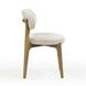 Carnation Cream Performance Fabric Upholstered Dining Chair