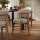 Carnation Cream Performance Fabric Upholstered Dining Chair