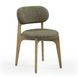 Carnation Forest Green Performance Fabric Upholstered Dining Chair
