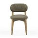 Carnation Forest Green Performance Fabric Upholstered Dining Chair