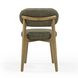 Carnation Forest Green Performance Fabric Upholstered Dining Chair