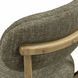 Carnation Forest Green Performance Fabric Upholstered Dining Chair