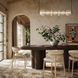 Bambi Dark Brown Rectangular Dining Room Set