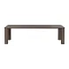 Akola Dark Brown 106" Rectangular Dining Table